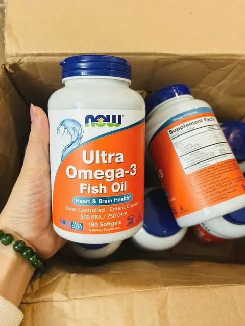 NOW ultra Omega 3 viên uống