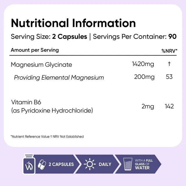 Khỏe mạnh với Magnesium Bisglycinate Vitamin B6