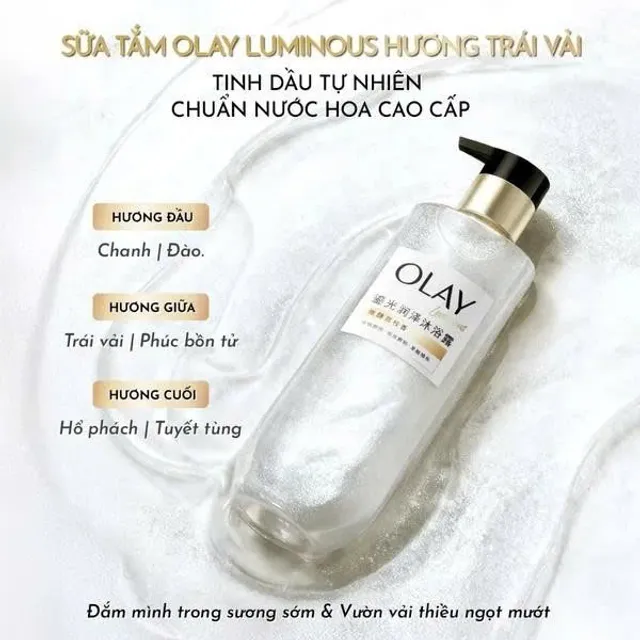 Sữa Tắm Olay Luminous Body Wash
