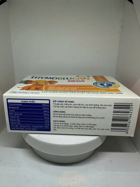 Siro THYMOGLUCAN Cho B&eacute;