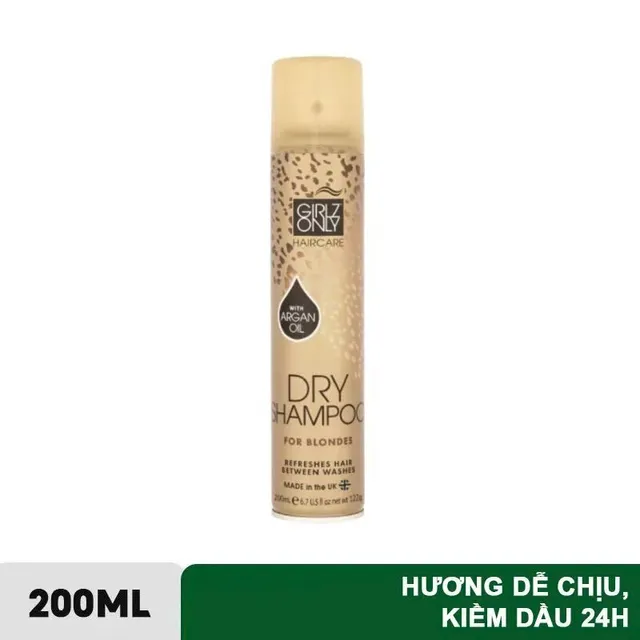 Dầu Gội Kh&ocirc; Girlz Only