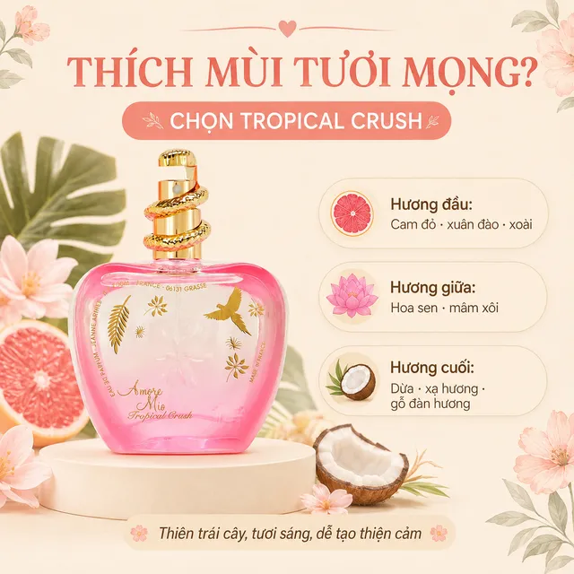 Nước Hoa Nữ Jeanne Arthes Amore Mio