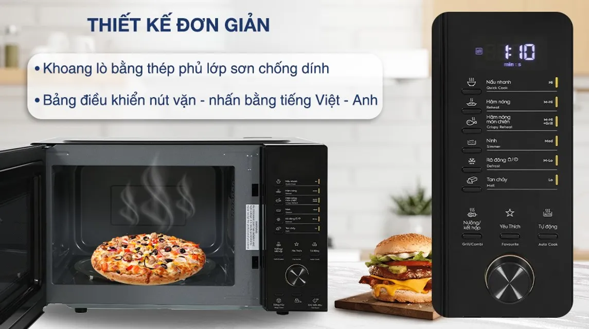 Thiết kế l&ograve; vi s&oacute;ng Electrolux EMG23D22B
