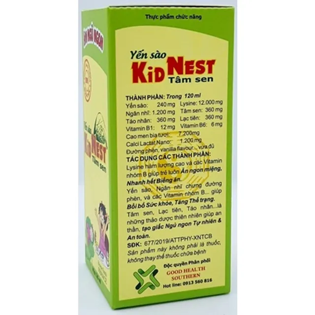 Lợi &iacute;ch của Siro Kidnest cho trẻ