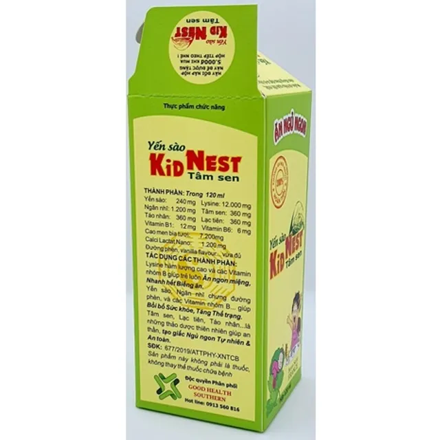 Siro gi&uacute;p b&eacute; ăn ngon ngủ tốt Kidnest