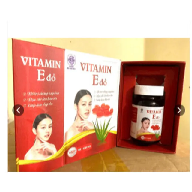 Vi&ecirc;n Vitamin E đỏ - Vitamin E 500