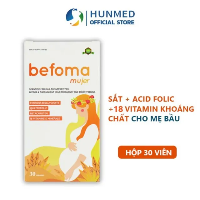 Befoma Hộp 30V Bổ sung sức khỏe
