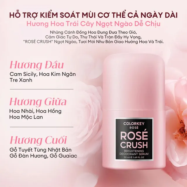 Thiết kế Lăn Khử M&ugrave;i COLORKEY