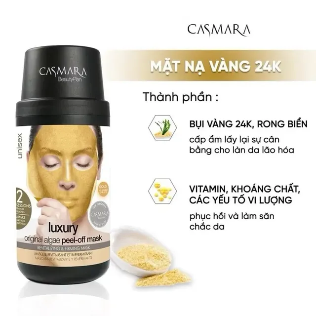 Mặt Nạ Casmara Longevity Algae Peel-off