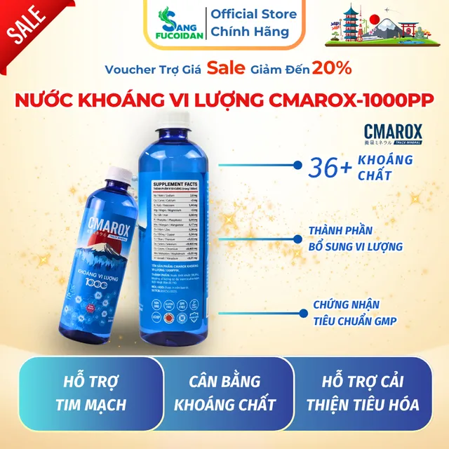 Kho&aacute;ng vi lượng 1000 PPM CMAROX