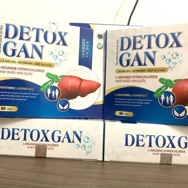 DETOX GAN - giải độc gan