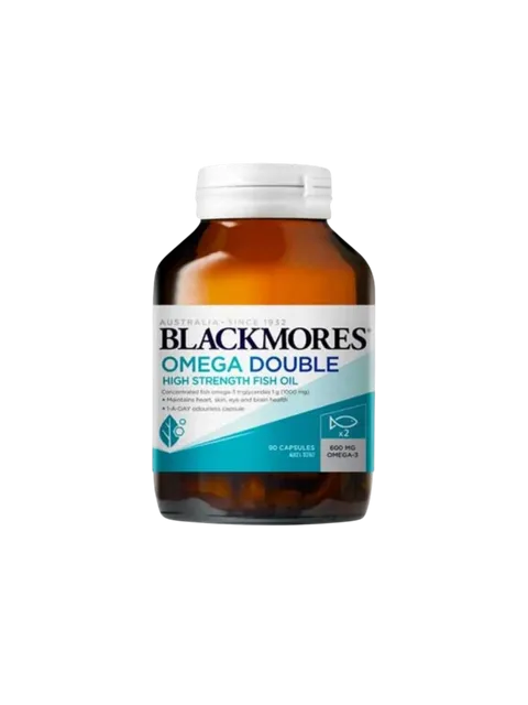 Omega Double High Strength Fish Oil L/90v BLACKMORES