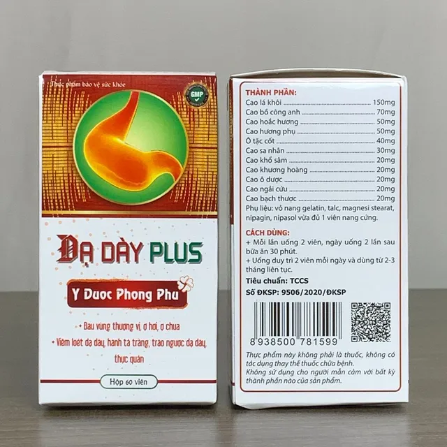 TPBVSK Dạ D&agrave;y Plus