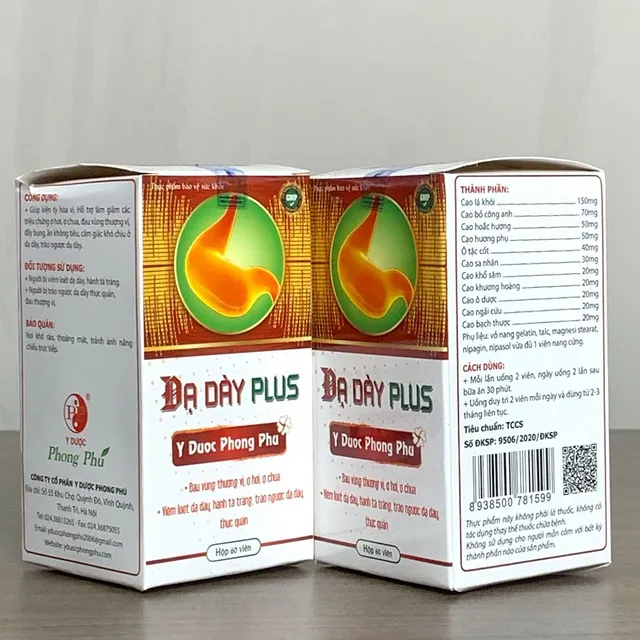TPBVSK Dạ D&agrave;y Plus