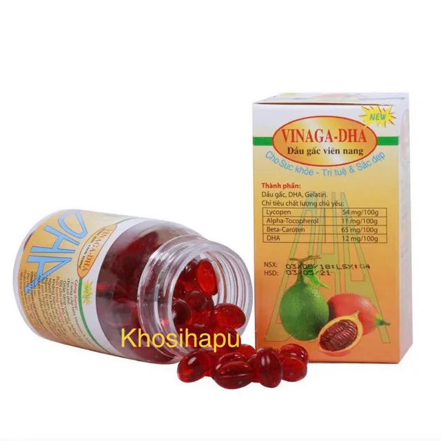 Dầu Gấc Vinaga DHA - Sản phẩm chất lượng