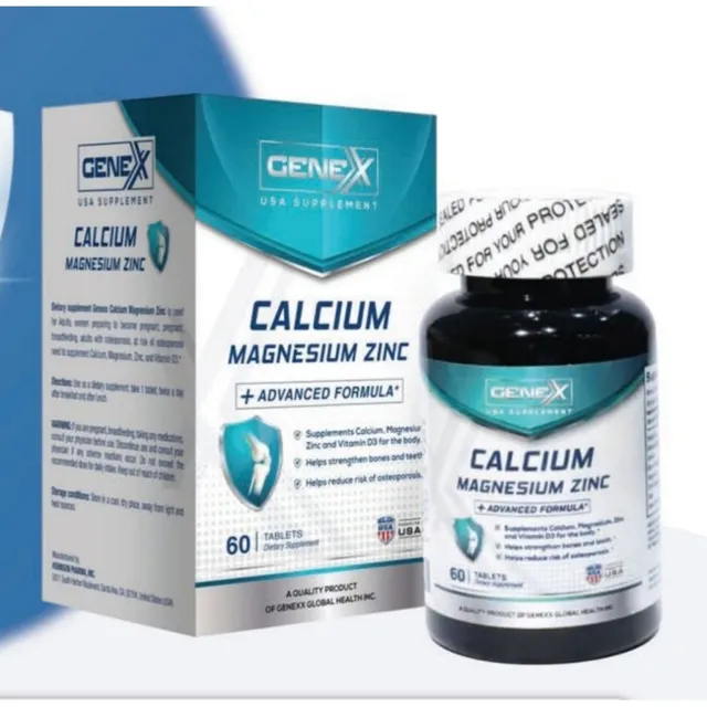 Hộp vi&ecirc;n uống CALCIUM Magie ZinC