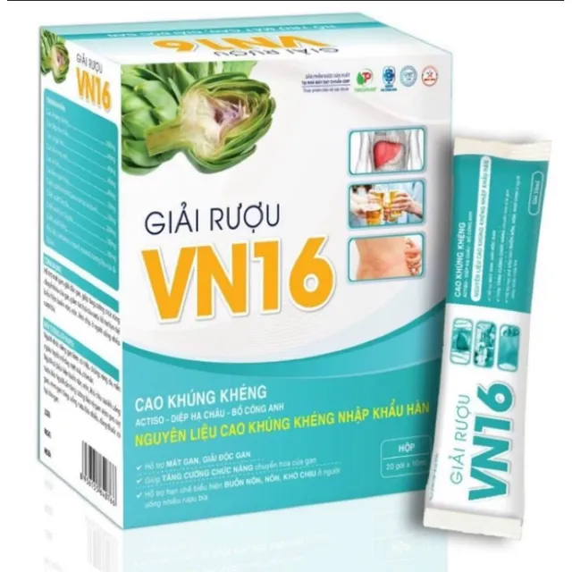 C&aacute;ch sử dụng Giải Rượu VN16