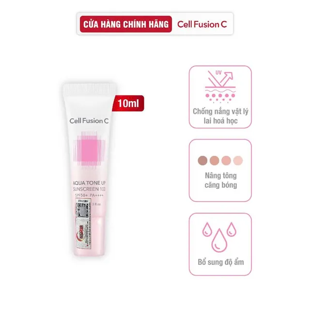Kem Chống Nắng Cell Fusion C Aqua Tone Up Sunscreen 100