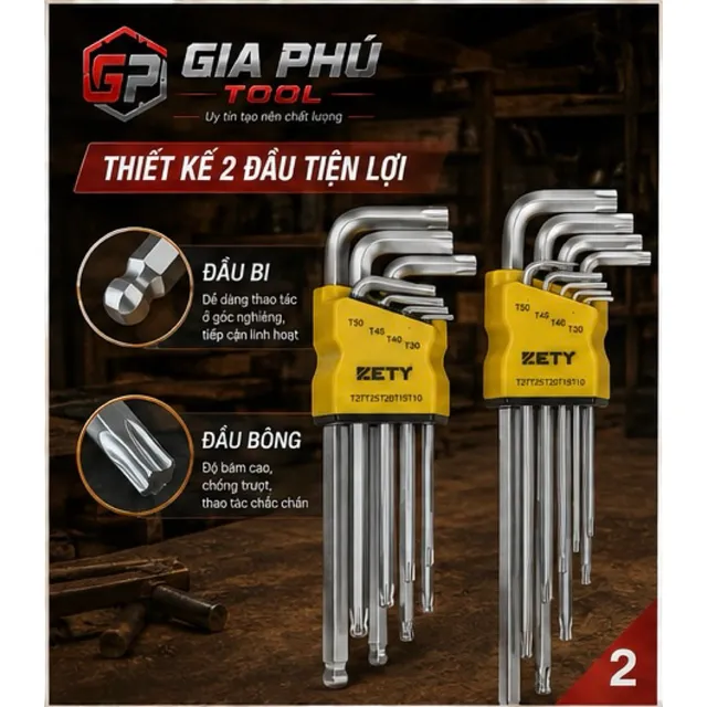 Combo 2 bộ lục giác ZETI