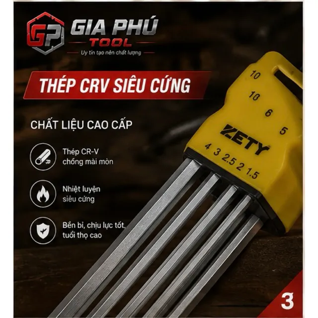 Combo 2 bộ lục giác ZETI
