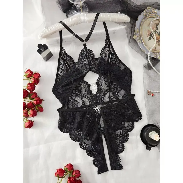 Bodysuit Ren Hoa Xẻ Ngực Sexy