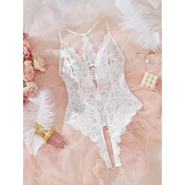 Bodysuit Ren Hoa Xẻ Ngực