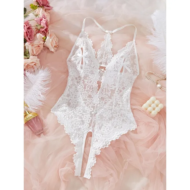 Bodysuit Ren Hoa Xẻ Ngực Sexy