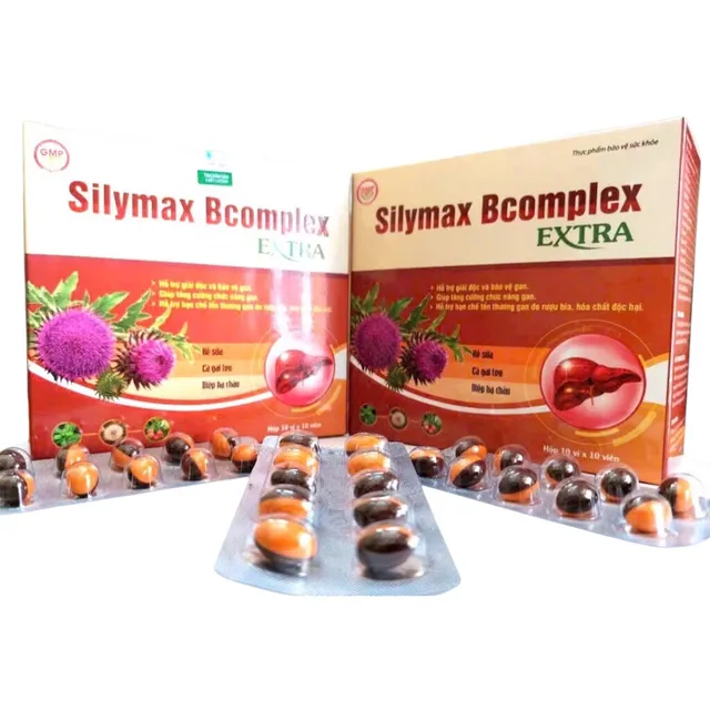 Vi&ecirc;n uống bổ gan Silymax Bcomplex Extra BAK