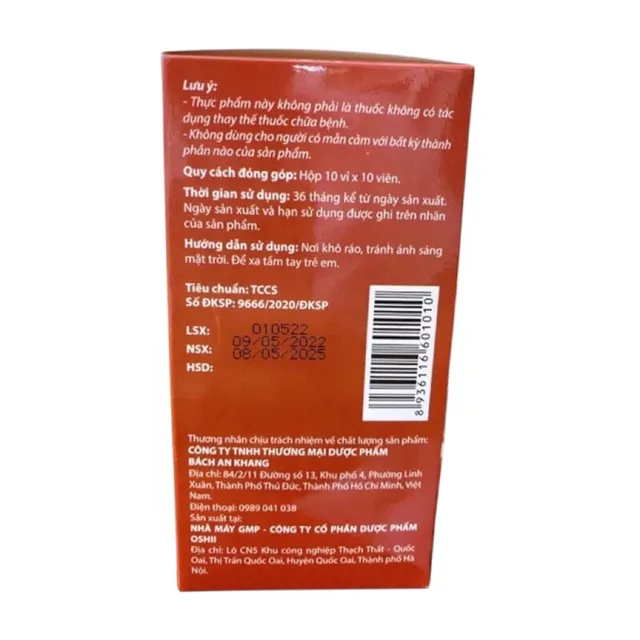 Vi&ecirc;n uống bổ gan Silymax Bcomplex Extra BAK