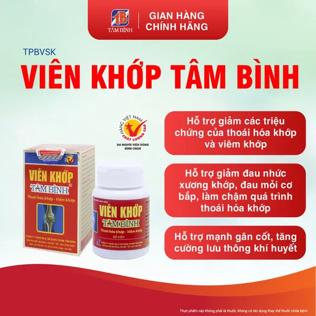 Vi&ecirc;n Khớp T&acirc;m B&igrave;nh