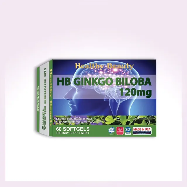 Vi&ecirc;n uống bổ n&atilde;o HB GINKGO BILOBA 120mg
