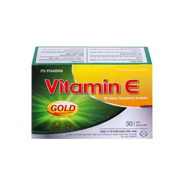 Vitamin E Gold PV Pharma