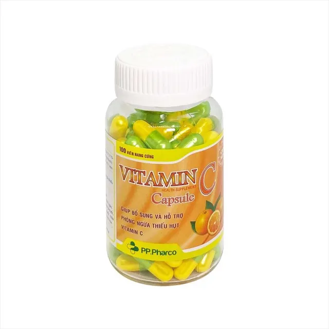 Vi&ecirc;n uống bổ sung Vitamin C PP.PHARCO