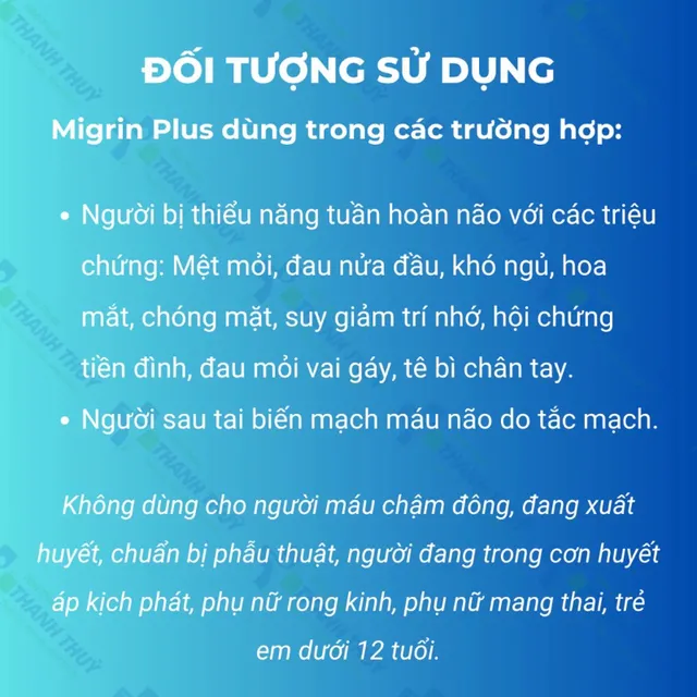 Vi&ecirc;n uống bổ n&atilde;o Migrin Plus