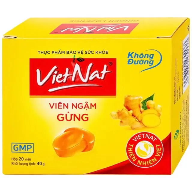 Vi&ecirc;n Ngậm Gừng VietNat Kh&ocirc;ng Đường