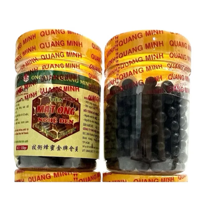 Vi&ecirc;n Mật Ong Nghệ V&agrave;ng Quang Minh - lợi &iacute;ch tốt cho sức khỏe