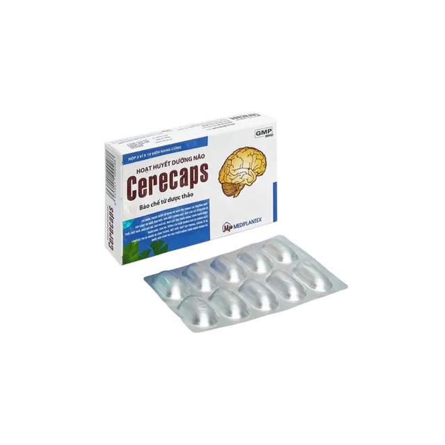 Vi&ecirc;n uống dưỡng n&atilde;o Cerecaps