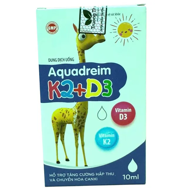 Dung dịch uống Aquadreim K2+D3