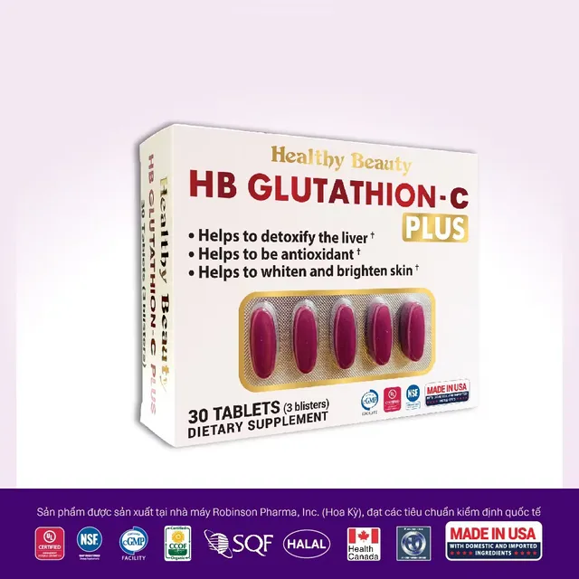 Vi&ecirc;n uống HB GLUTATHION - C PLUS