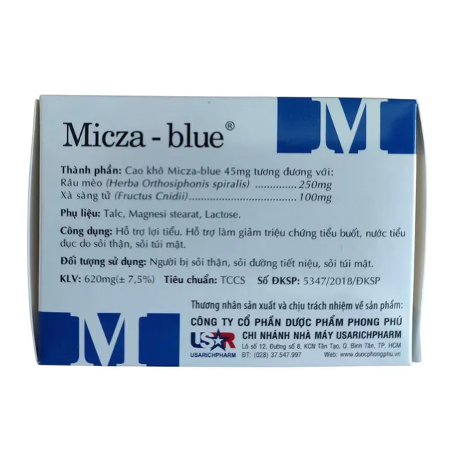 Vi&ecirc;n uống Micza Blue PP.Pharco