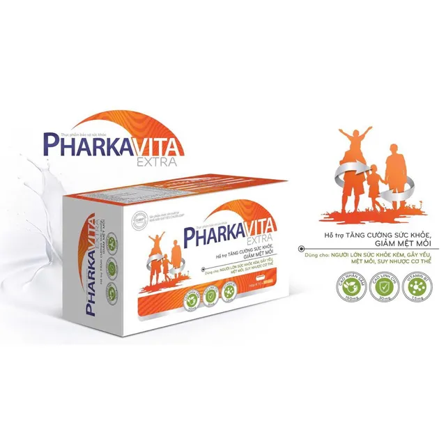 Th&agrave;nh phần Pharkavita Extra Vinaphar