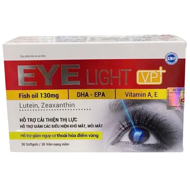 Vi&ecirc;n uống bổ mắt EYE LIGHT Đỏ VP+