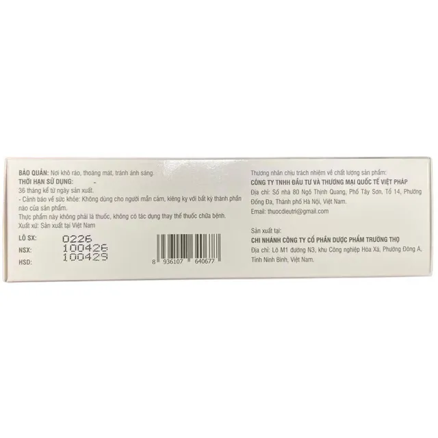Vi&ecirc;n uống bổ mắt EYE LIGHT Đỏ VP+