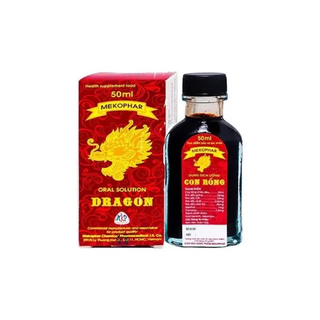 Dung dịch uống CON RỒNG Mekophar (Chai 50ml)