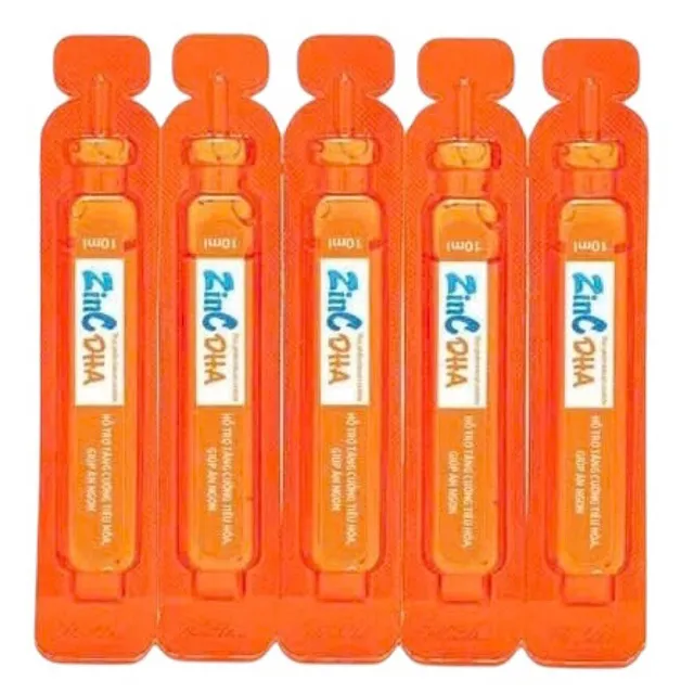 Siro bổ sung kẽm ZinC DHA Kẽm Gluconate