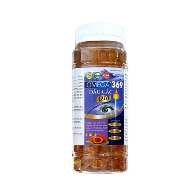 Vi&ecirc;n uống Omega 369 Dầu Gấc Q10 Nature