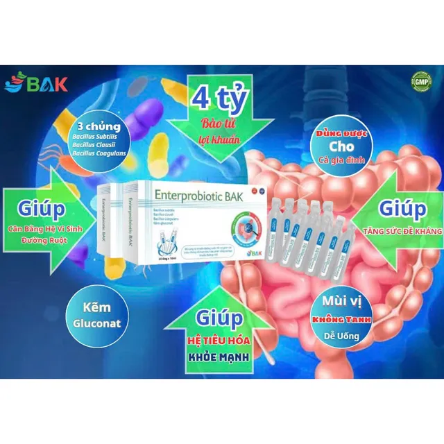 Men vi sinh Enterprobiotic BAK