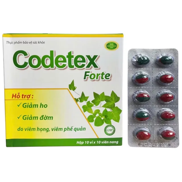 Vi&ecirc;n uống Codetex Forte