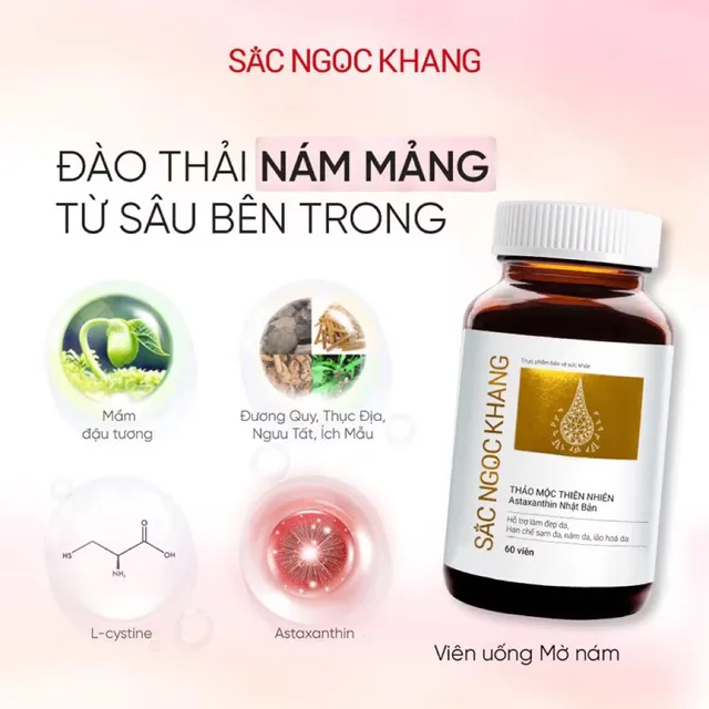 Vi&ecirc;n uống đẹp da Sắc Ngọc Khang