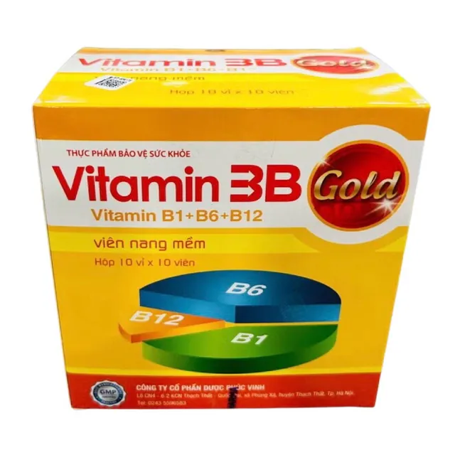 Vi&ecirc;n uống Vitamin 3B Gold Ph&uacute;c Vinh